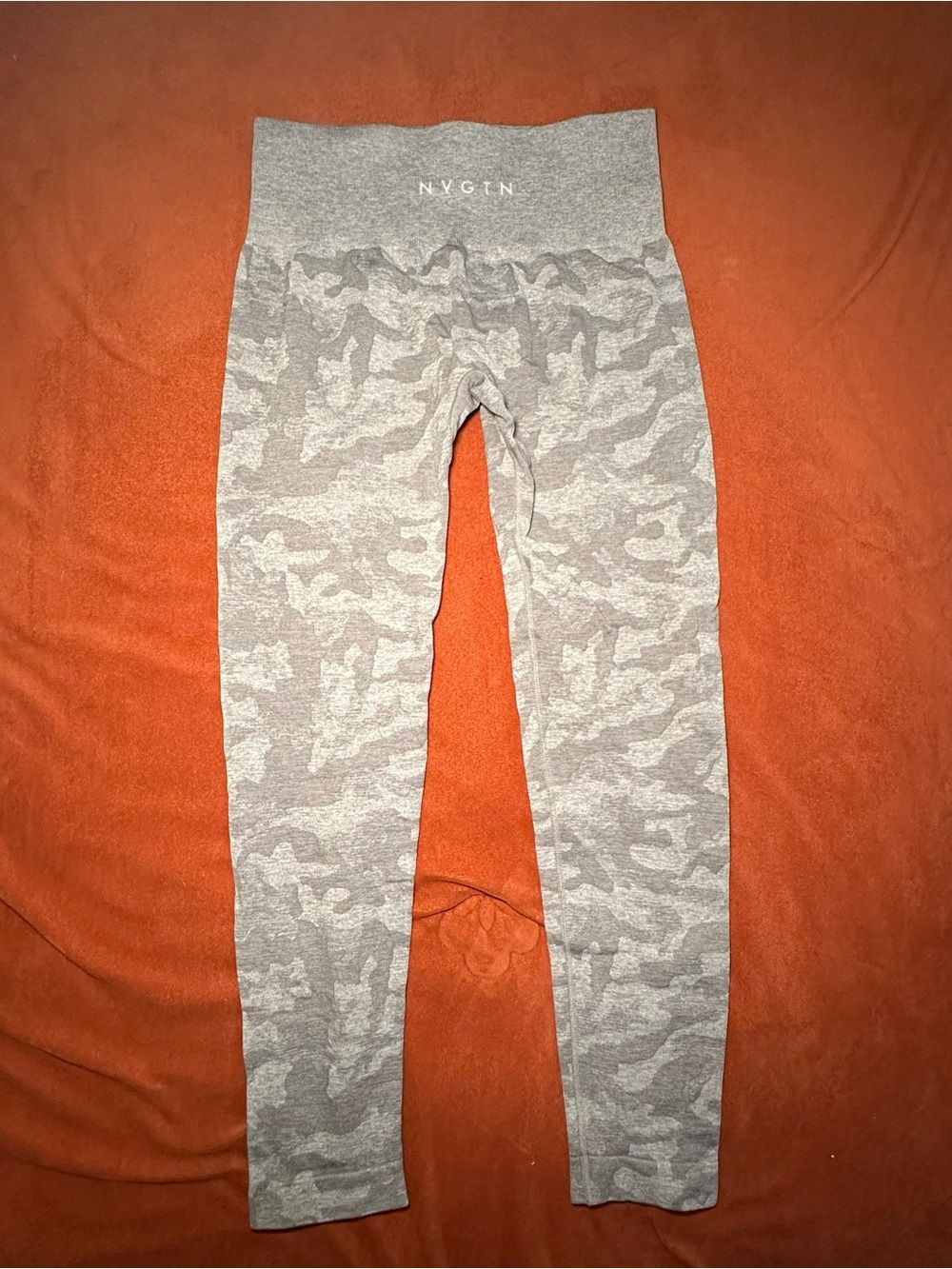 NVGTN Gray Camouflage Seamless Leggings